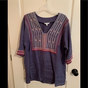 Cabi linen tunic